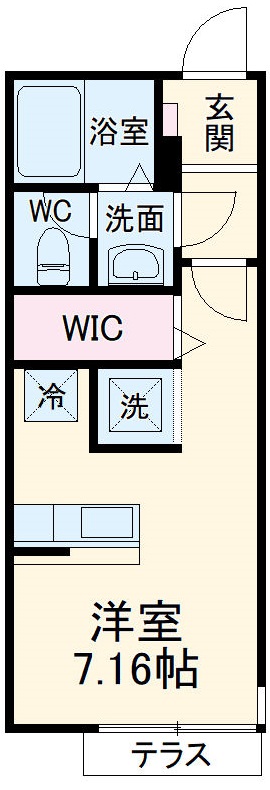 ラ・ノーブレ勝田台の間取り