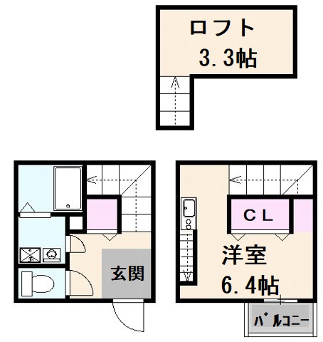 リュミエ本陣の間取り