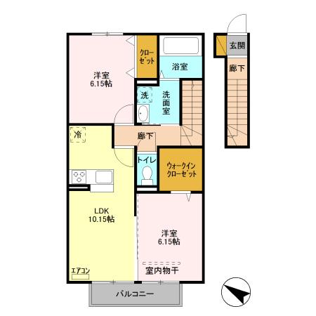 エミネンスコートの間取り