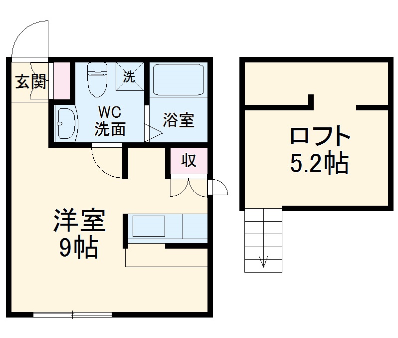 プリマジャパン壱番館の間取り