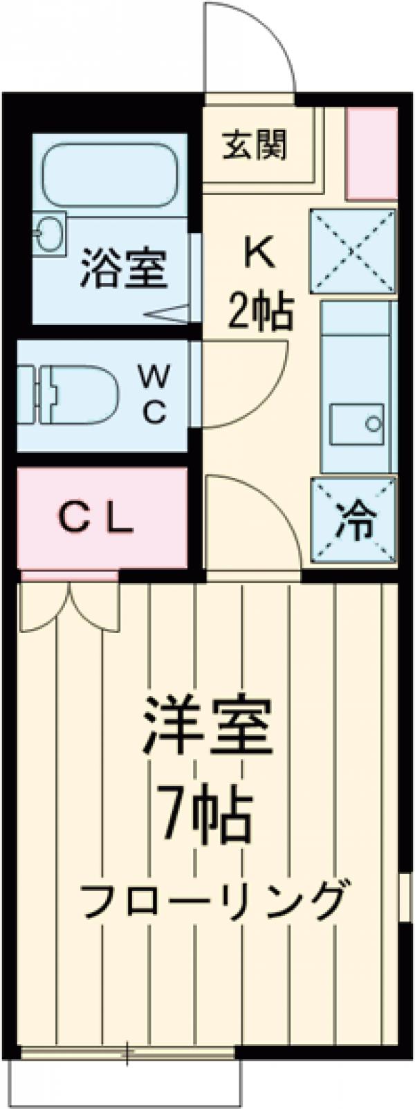エスペラールⅡの間取り