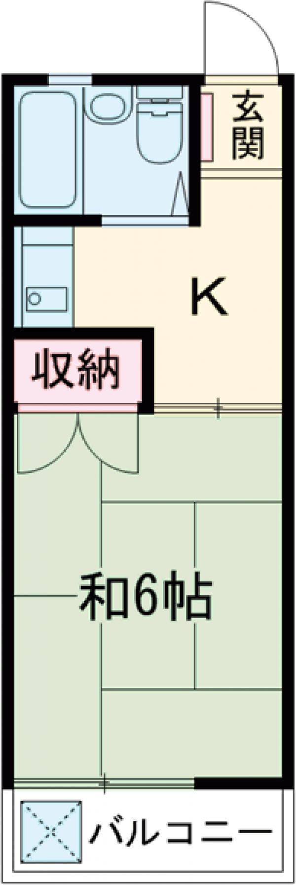 パールハイツの間取り