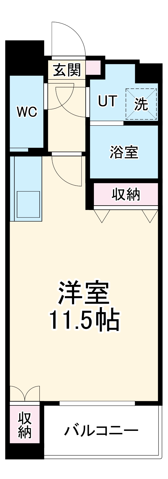 REPOSER名駅南の間取り