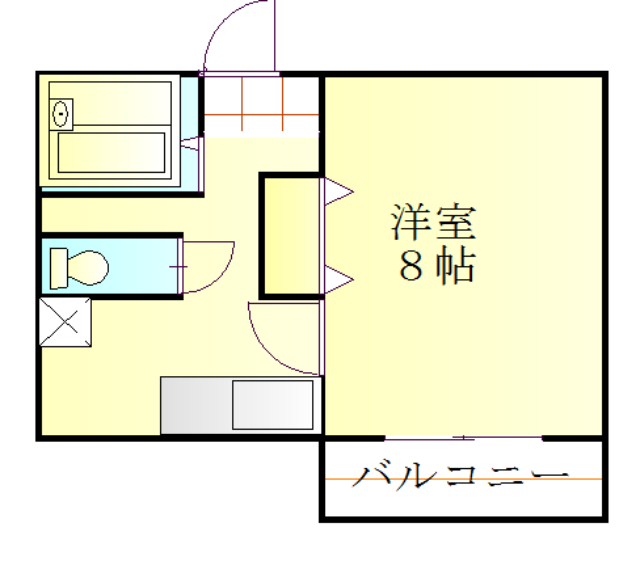 サンポート港楽の間取り