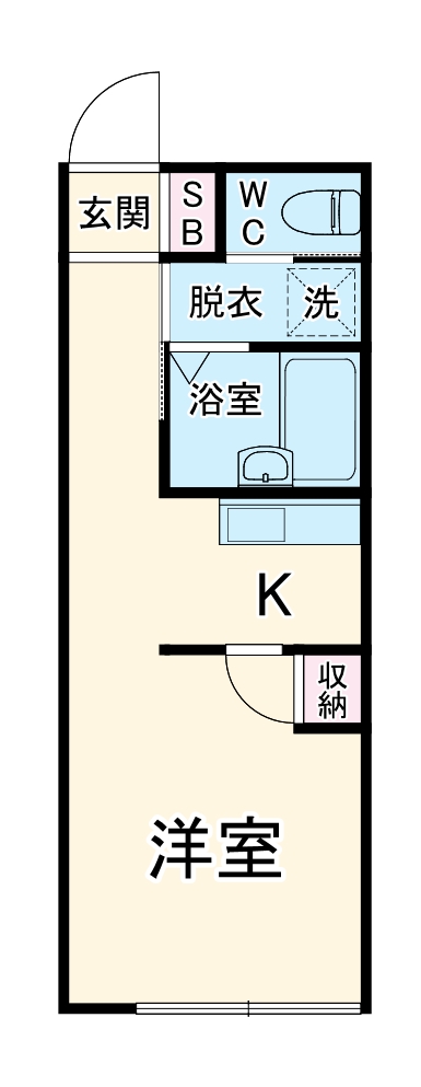 能見台ロイヤルコートの間取り