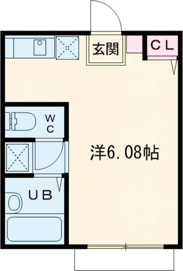 リリックコートＢｅｌｌの間取り