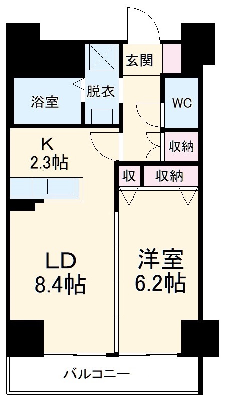 プランドールナカムラの間取り
