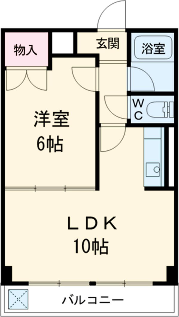 プロミネンス涼松の間取り