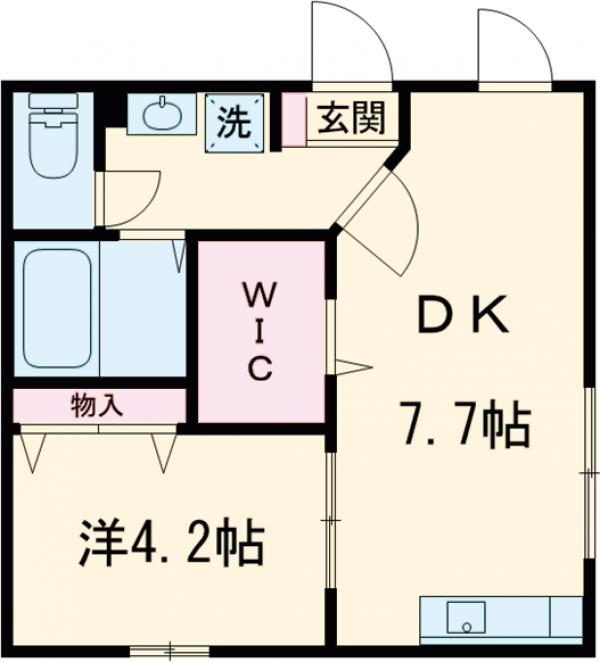 コンフォートの間取り