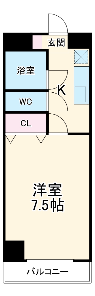 アーバンビル早川の間取り