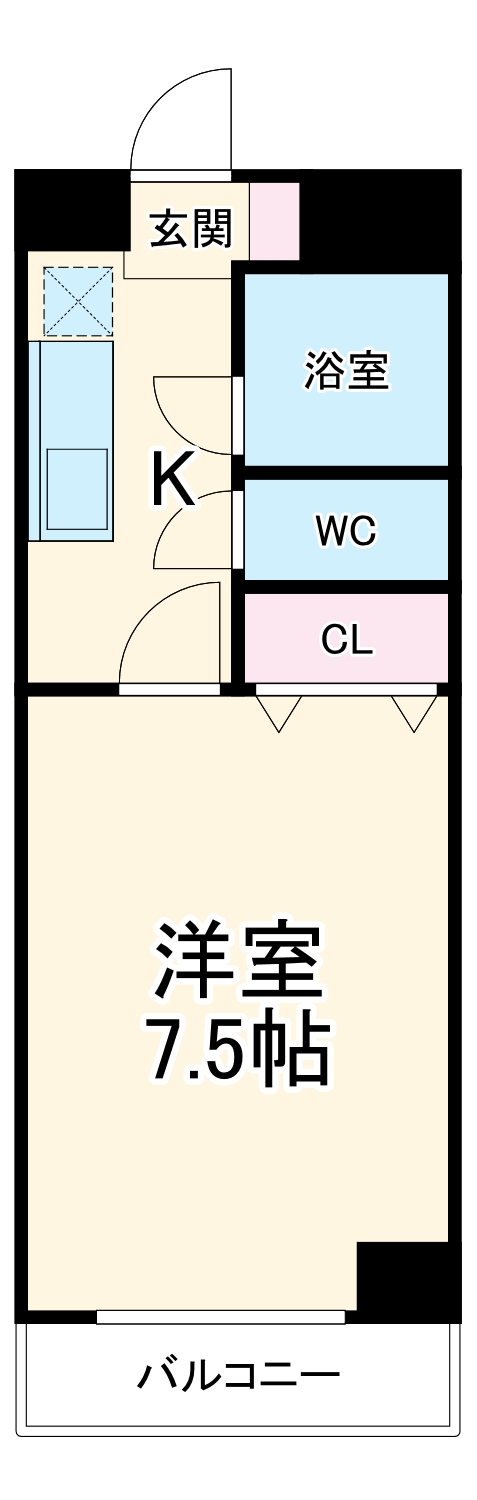 アーバンビル早川の間取り