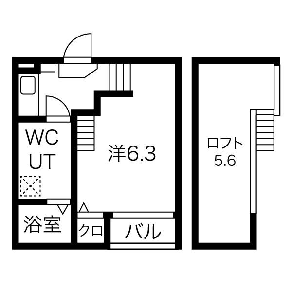NEXSTAGE Ⅱの間取り