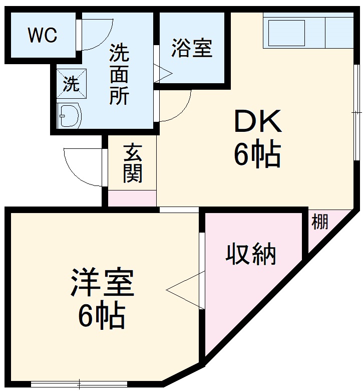 Molto Bene Yoの間取り