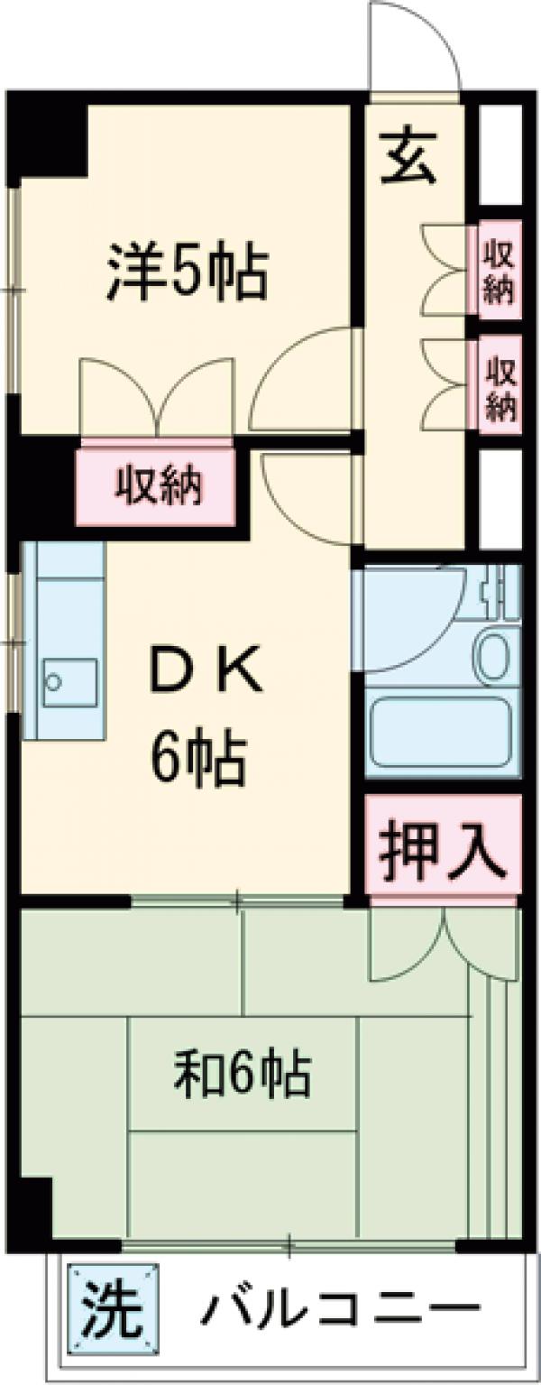 綾瀬ビルの間取り