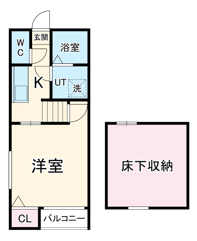 ネオコーポ内田橋の間取り