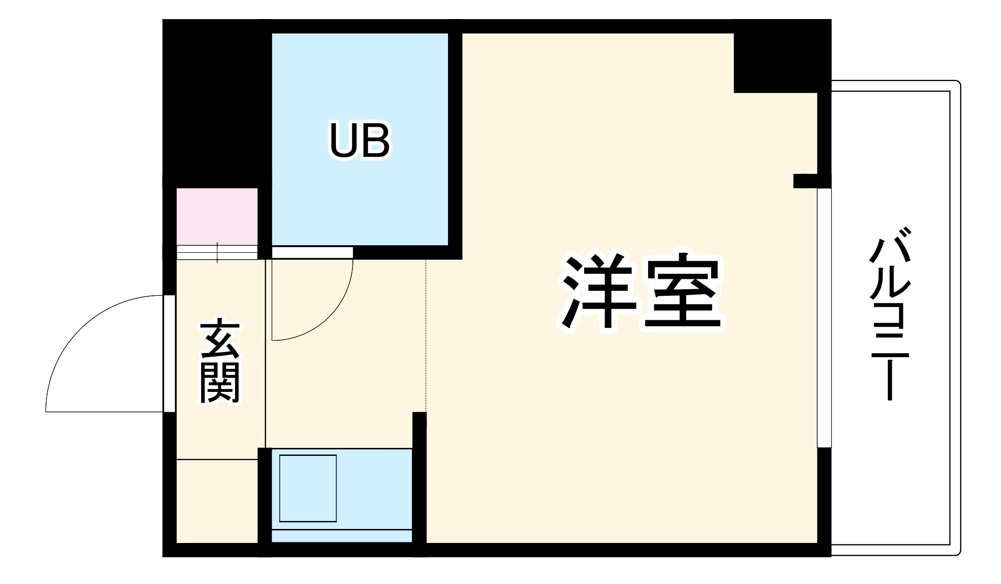 プレスイン名駅南の間取り