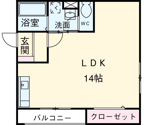 アフロディーテの間取り