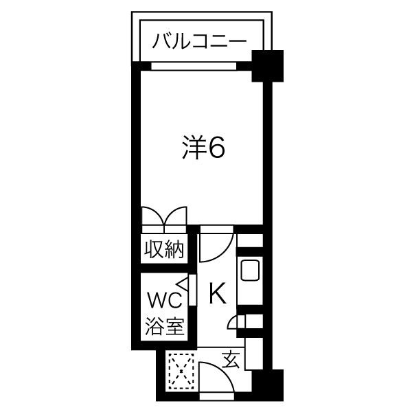 CASA NOAH名古屋Iの間取り