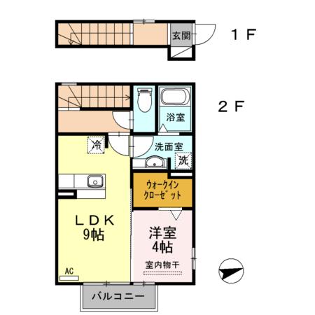 メゾン ル・リアンの間取り