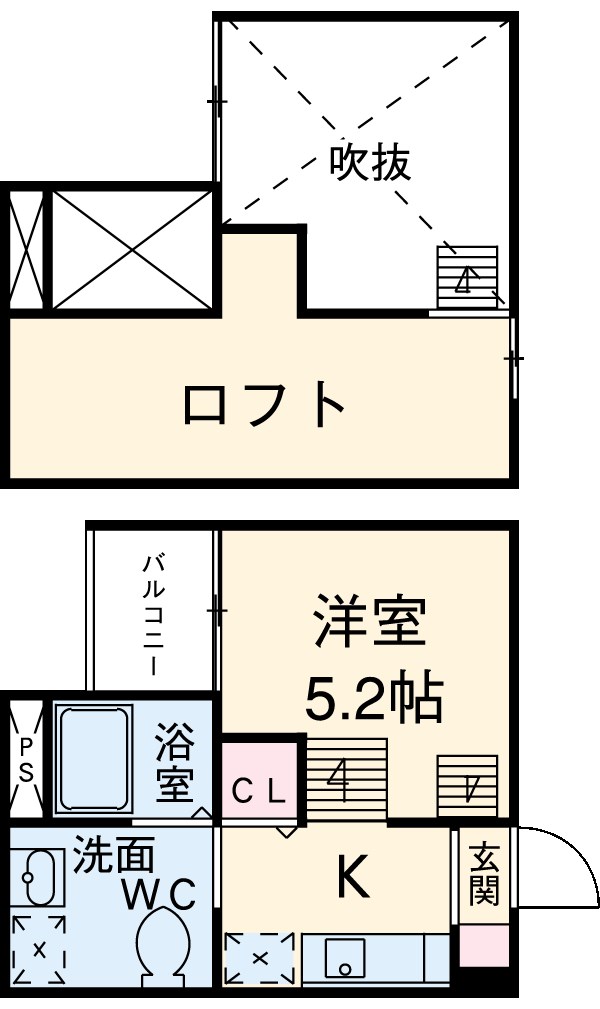 Mont cypresの間取り