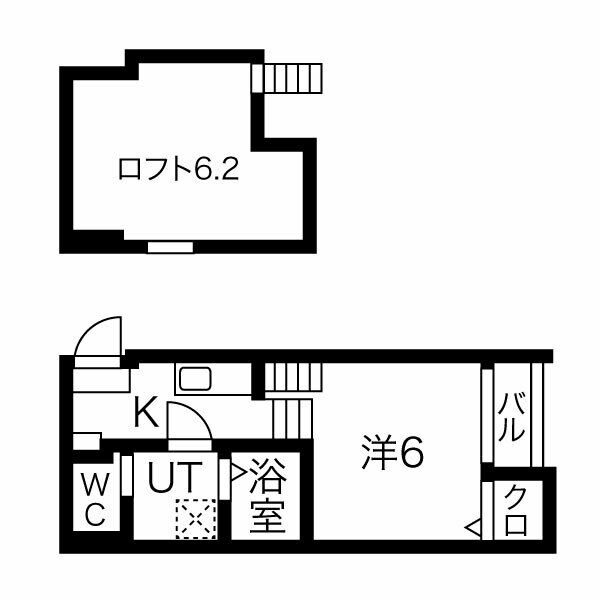 ボヌール中村公園の間取り