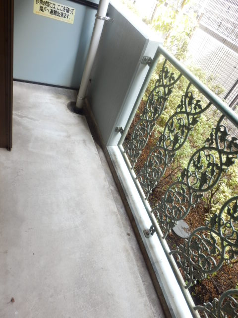 12/28 バルコニー