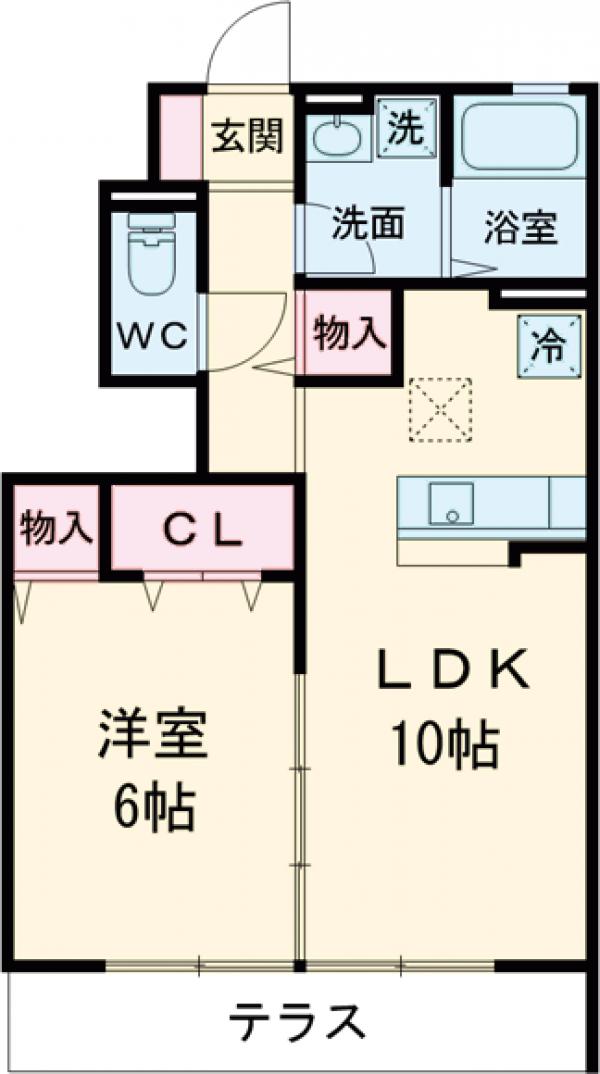 コンフォートの間取り