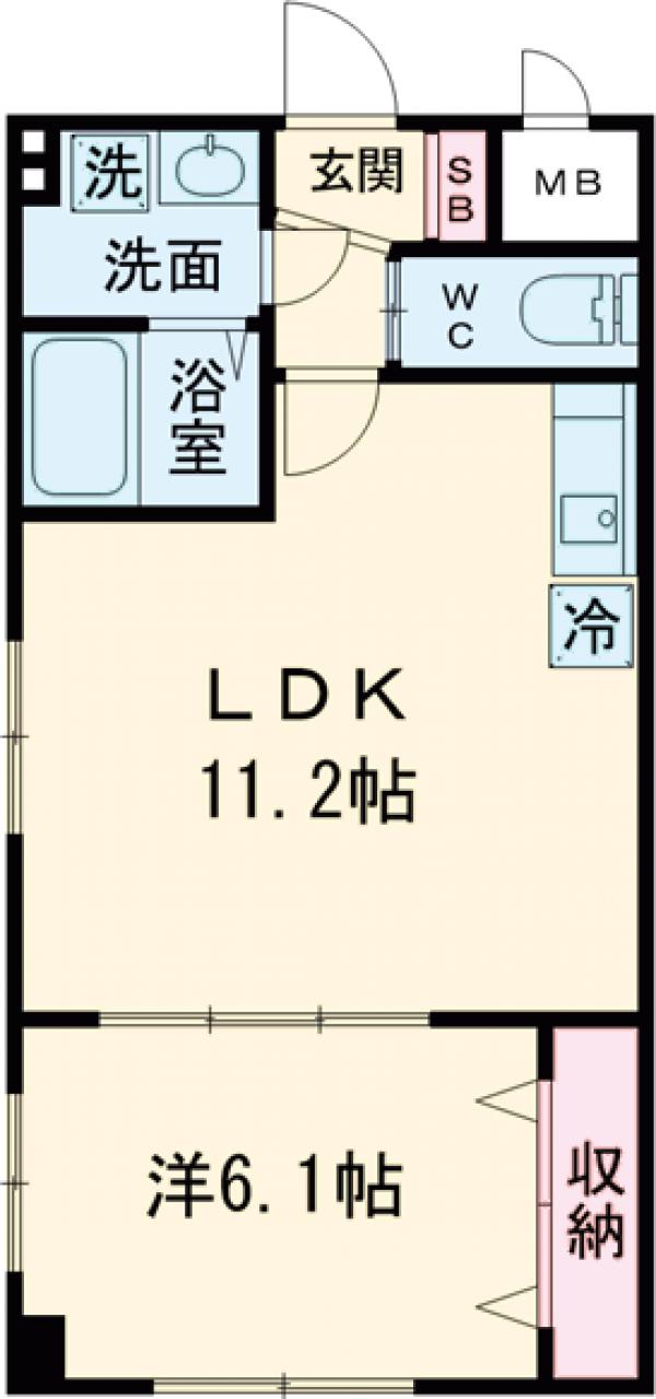 グリーンルームイシイの間取り