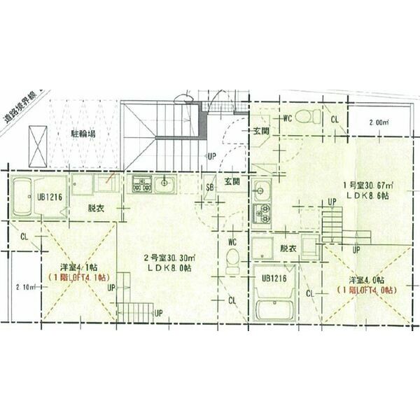 エンジェルケープの間取り
