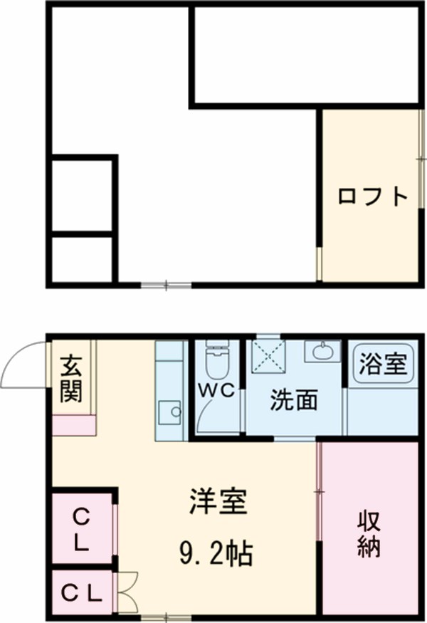 FERIO中村の間取り