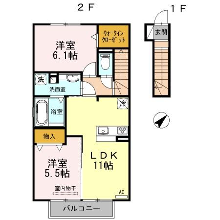 ヴィラ宿跡の間取り
