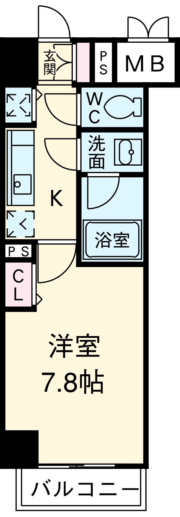 ロイヤルピジョンライズの間取り