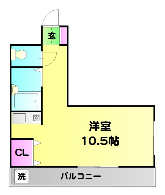 アルバティアラの間取り