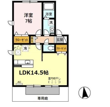 ディアコートの間取り