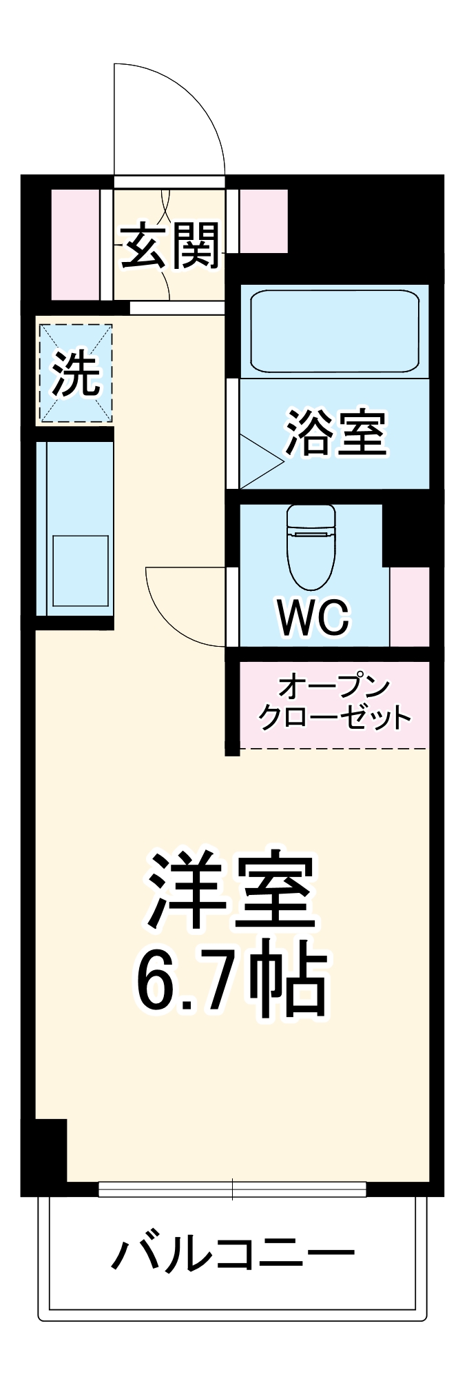 柳町新田ビルの間取り