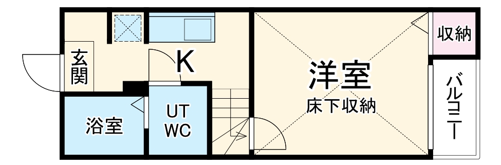 ヴェリテール本陣の間取り