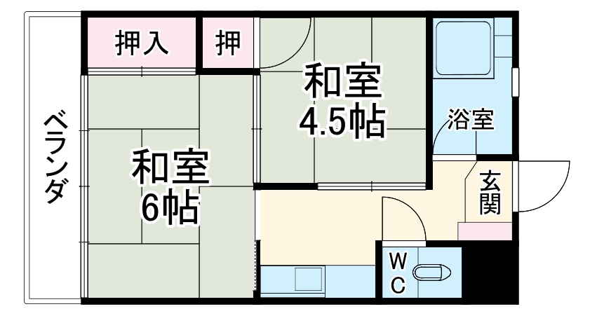 伊澤ビルの間取り
