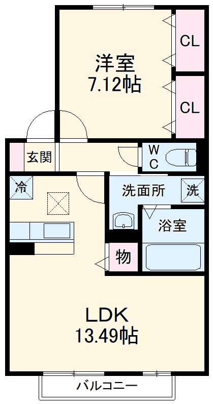 サンパルクの間取り