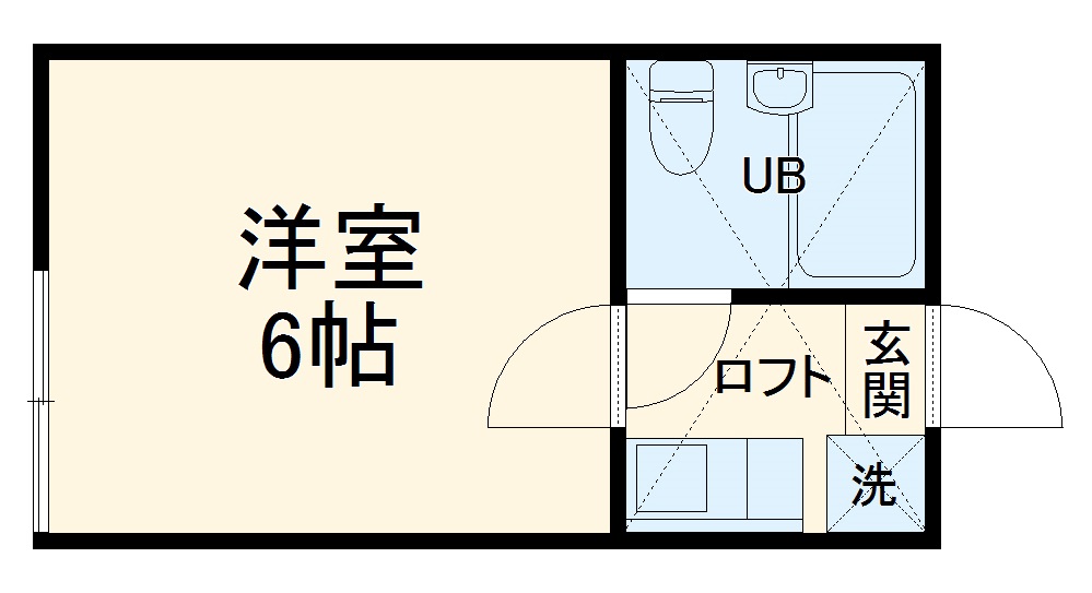 インベストメント宮下本町Ⅱの間取り
