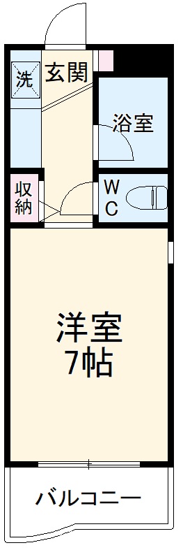 コモラード橋本Ⅱの間取り