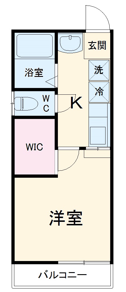 ティアラ緑が丘Ⅲの間取り