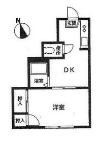 スコレー橋本の間取り