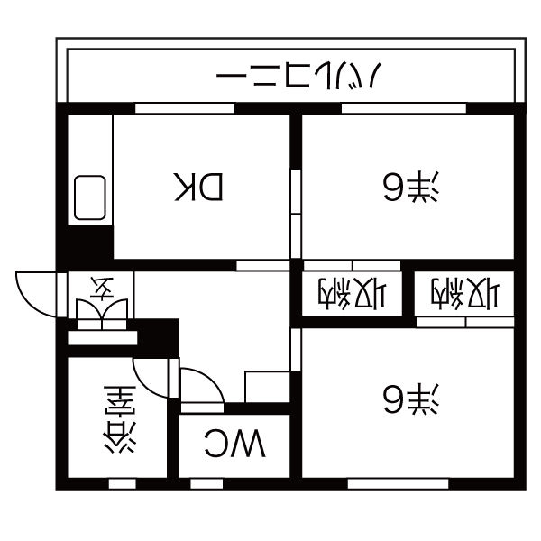 マンション早河の間取り