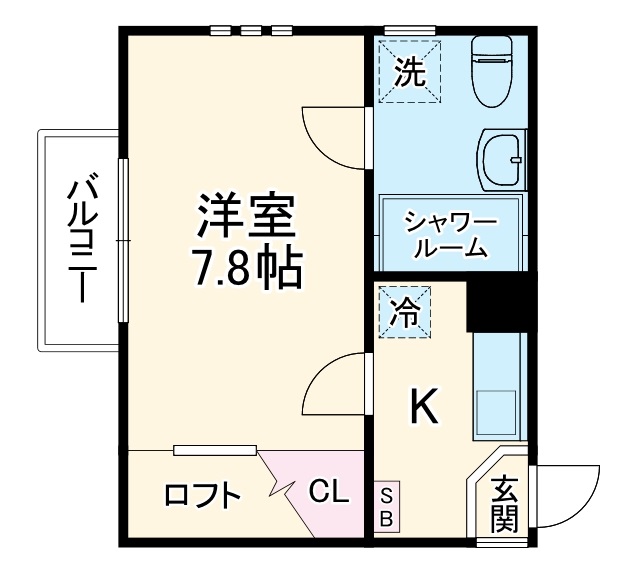 メゾンド・ソレイユの間取り
