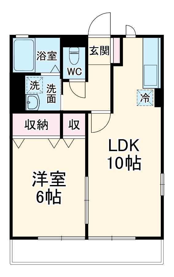 VIVACE諏訪の間取り