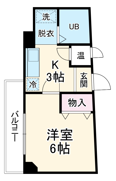 ドエル植田南の間取り