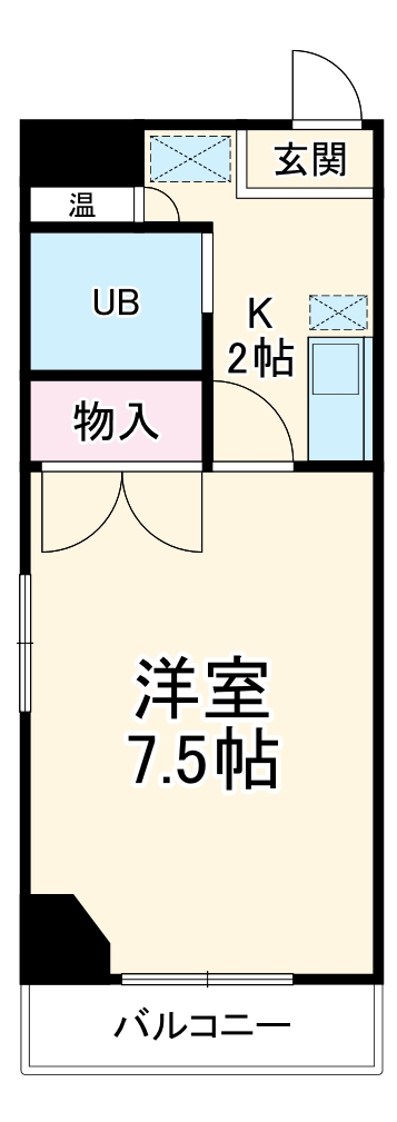 ドエル植田南の間取り