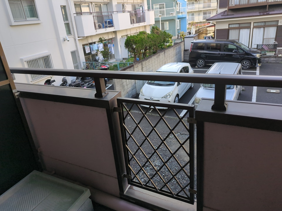 12/23 バルコニー