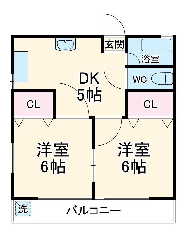 榊原ビルの間取り