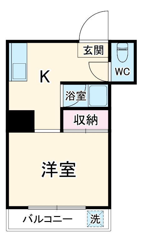 コーポ嶋の間取り